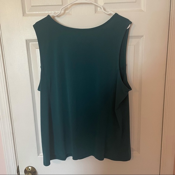 Dark Teal Basic Tank Top - Picture 3 of 5
